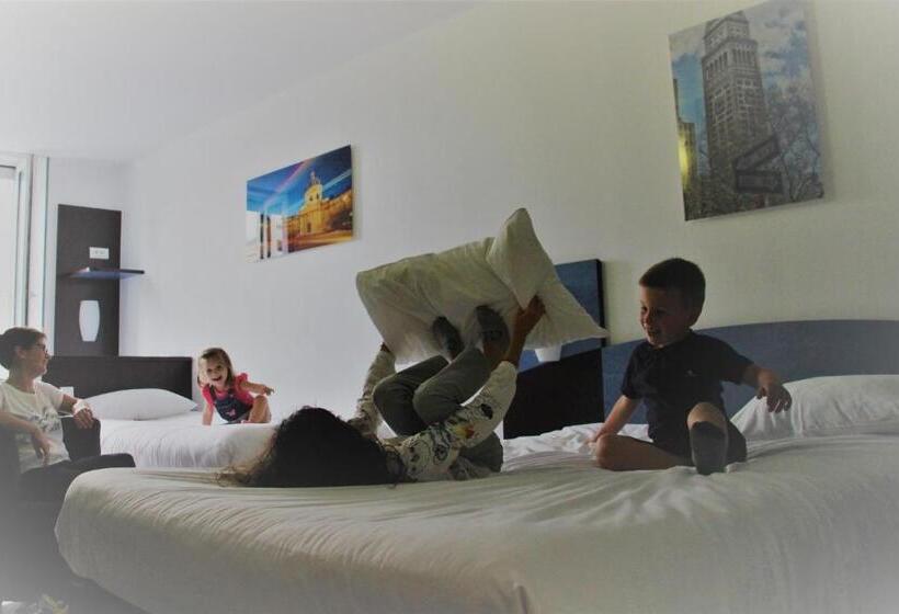 Quarto Familiar, The Originals Access, Hôtel Bourges Gare