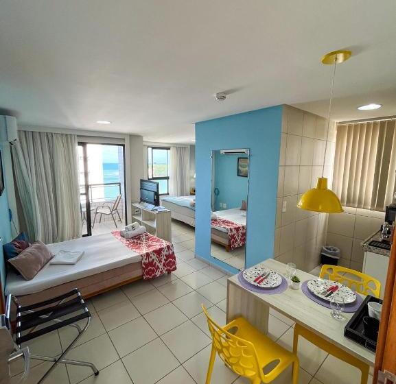 스탠다드 발코니 스튜디오, Ponta Negra Flats Confort Accommodations Vista Para O Mar