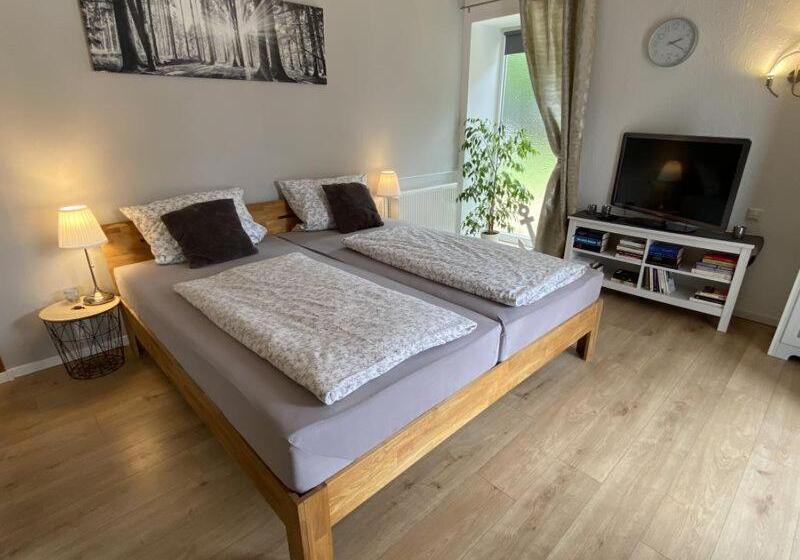 Номер Стандарт, Großes Doppelzimmer Mit Eigenem Bad Und Kühlschrank, Frisch Saniert
