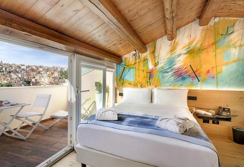 اتاق استاندارد با بالکن, Dimora Bonafede Ibla Design Rooms