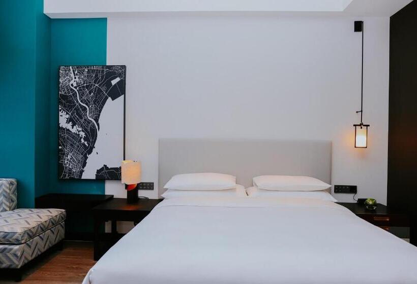 اتاق استاندارد با تخت بزرگ, Hyatt Centric Lakeside Ningbo