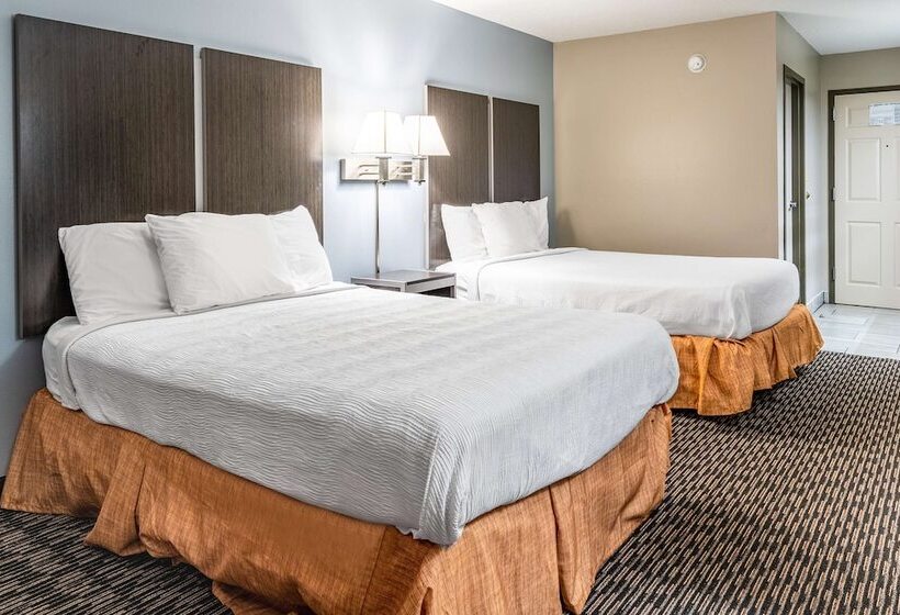 Номер Стандарт 2 Двуспальные Кровати, Americas Best Value Inn Chattanooga N