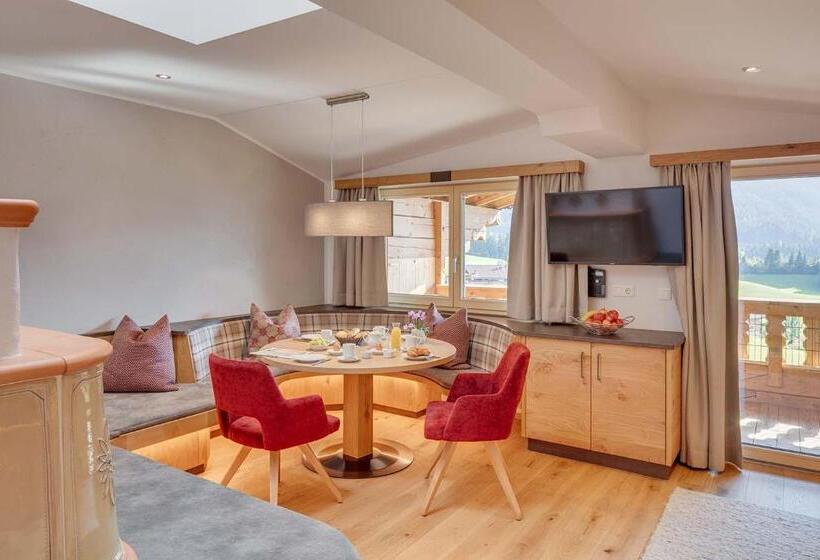 Апартаменты 3 Спальни, Apparthotel Talhof, Restaurant, Pool Und Spa