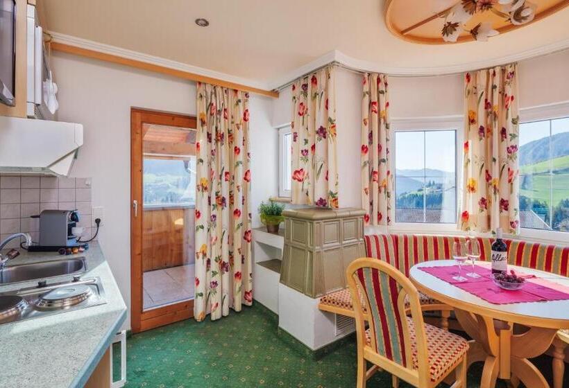 Апартаменты 1 Спальня с Балконом, Apparthotel Talhof, Restaurant, Pool Und Spa