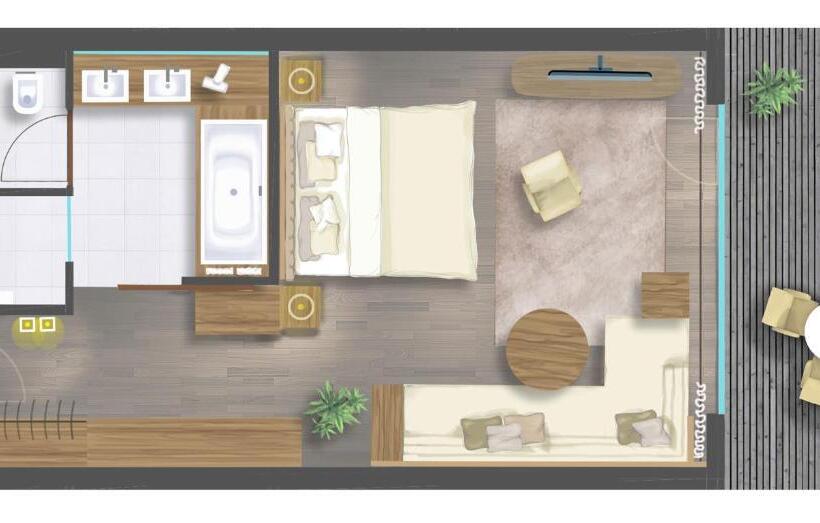 اتاق پرمیوم, Elisabethhotel Premium Private Retreat  Adults Only