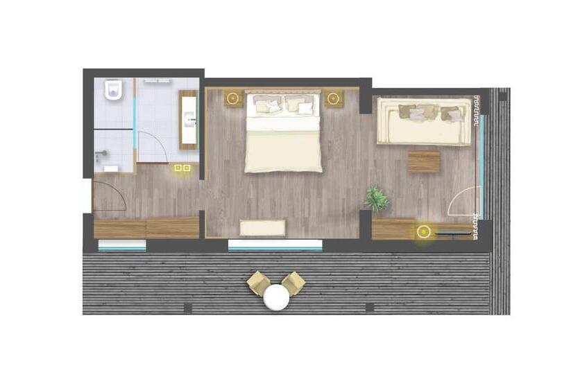 اتاق لوکس, Elisabethhotel Premium Private Retreat  Adults Only
