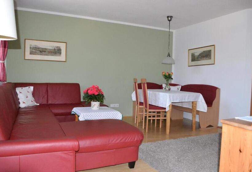 발코니가 있는 2 베드룸 아파트, Appartements Ferienwohnungen Alpenblick