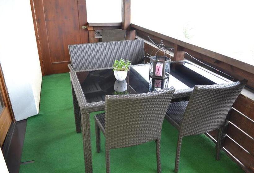 발코니가 있는 2 베드룸 아파트, Appartements Ferienwohnungen Alpenblick