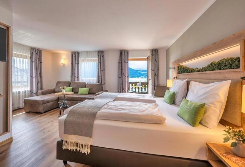 带阳台的高级房间, Seehotel Zur Post