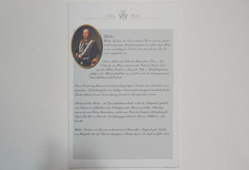 آپارتمان 1 خوابه, Schloss Wissen
