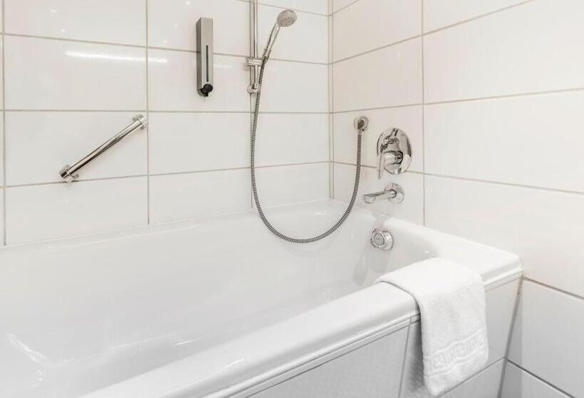 اتاق استاندارد سه تخته با بالکن, Plaza Hotel Föhr Am Bodensee