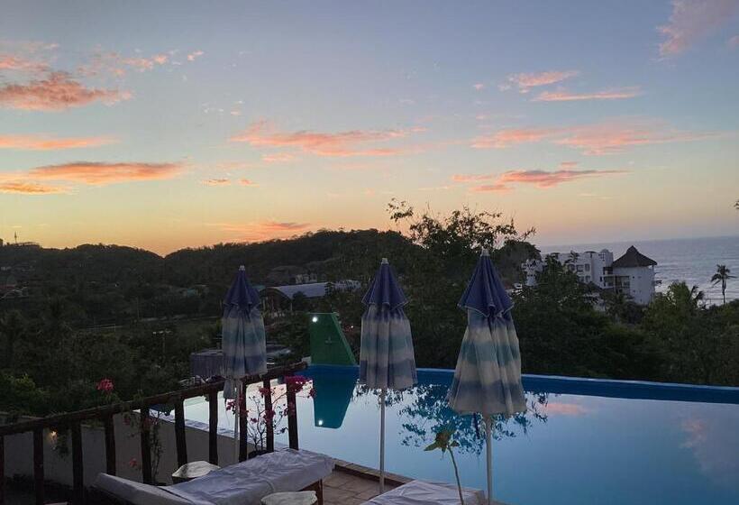 آپارتمان 1 خوابه با چشم‌انداز دریا, Namasté Zipolite Suites