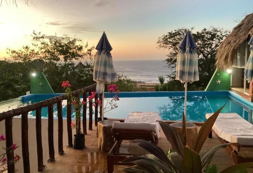 آپارتمان 1 خوابه با چشم‌انداز دریا, Namasté Zipolite Suites