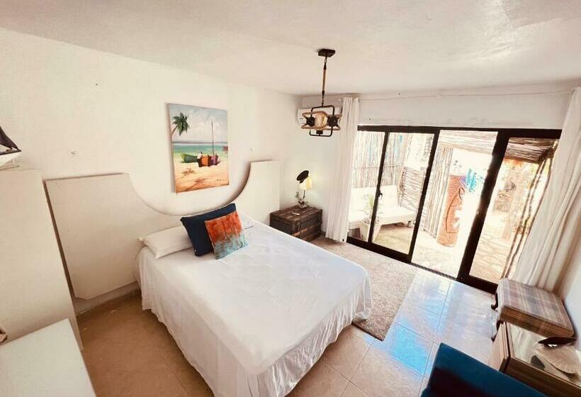 Номер Стандарт, Bluemare Ecohotel Frente A La Playa Ensendada