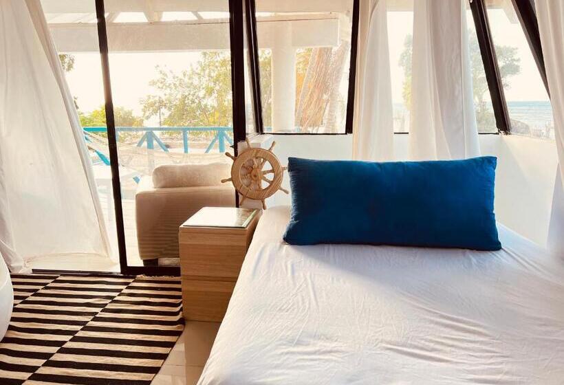 Номер Стандарт, Bluemare Ecohotel Frente A La Playa Ensendada