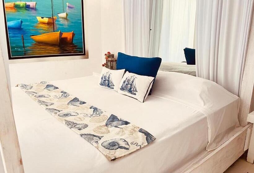 Номер Стандарт Вид на Море, Bluemare Ecohotel Frente A La Playa Ensendada