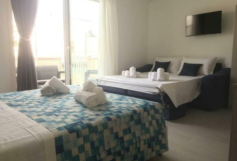 اتاق استاندارد چهار تخته, B&b Casa A Liu