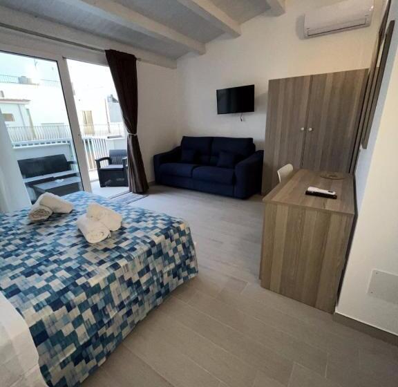 اتاق استاندارد چهار تخته, B&b Casa A Liu