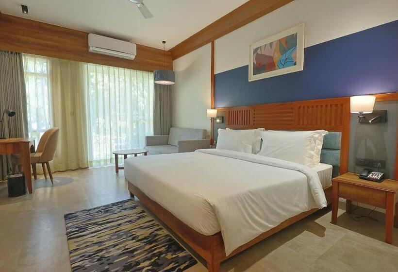 스탠다드 룸 킹사이즈 침대, Voco Jim Corbett, An Ihg