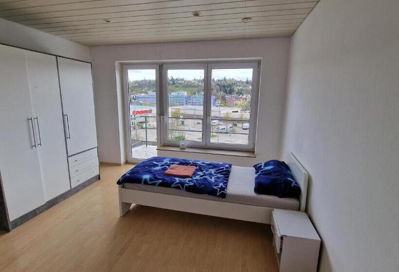 Номер Стандарт с Балконом, Rooms & Apartments Schwäbisch Gmünd
