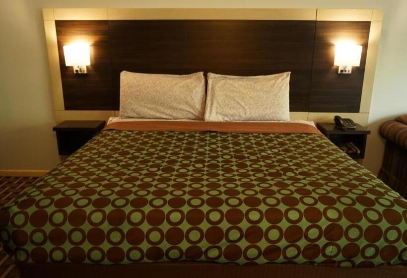 스탠다드 룸 킹사이즈 침대, Budget Host Inn Fridley