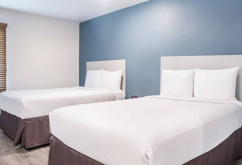Номер Стандарт 2 Двуспальные Кровати, Woodspring Suites Denton