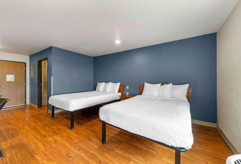 اتاق استاندارد با 2 تخت دوبل, Extended Stay America Select Suites  Oklahoma City  Norman