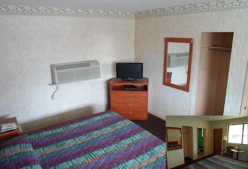 キングサイズベッドのスタンダードルーム, Red Carpet Inn Brooklawn