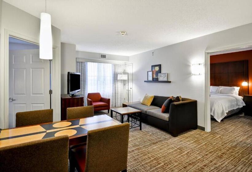 침실 2개 스위트, Residence Inn Saint Louis O Fallon