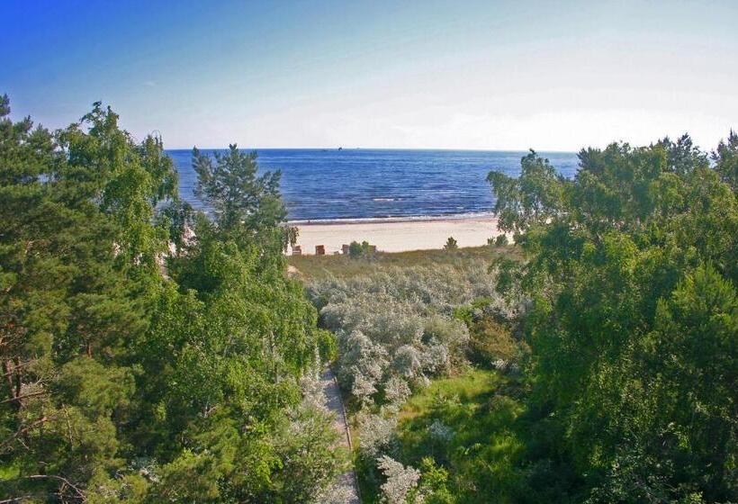 اتاق استاندارد با بالکن و چشم‌انداز دریا, Villa Seeschloßchen