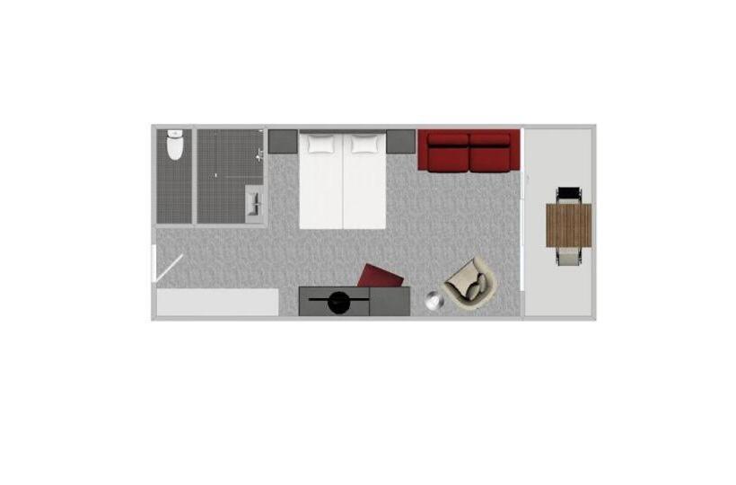 اتاق استاندارد با بالکن, Aktiv Hotel Sarotla