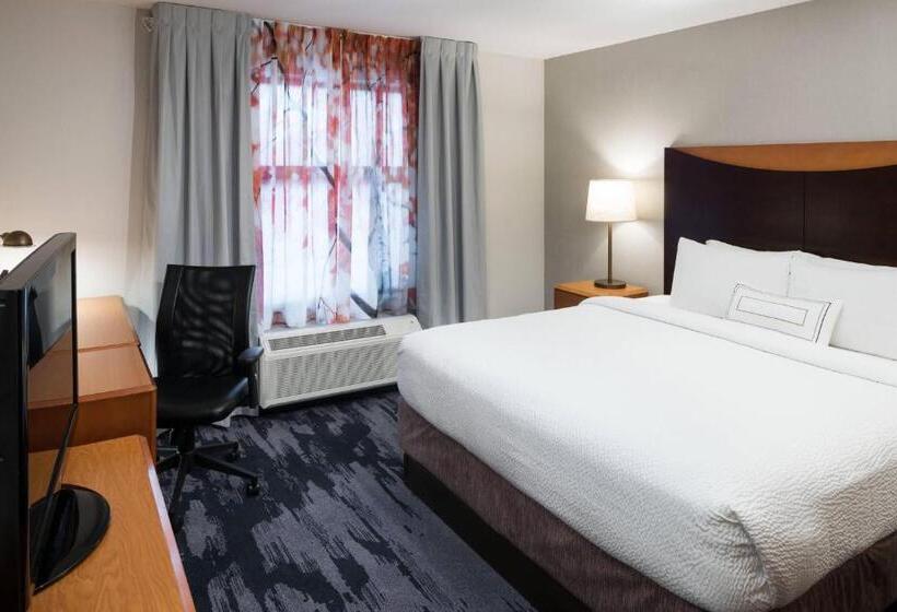 חדר סטנדרט עם מיטת קינג, Fairfield Inn & Suites South Bend At Notre Dame