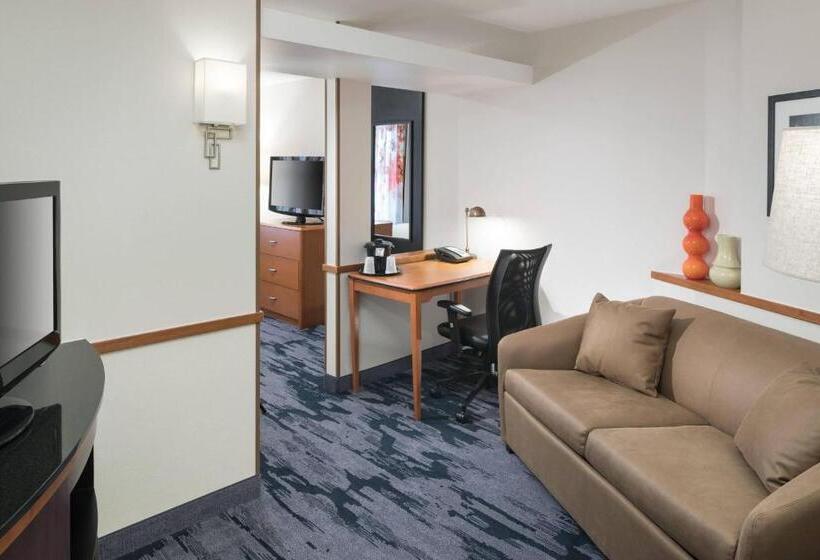 סטודיו סטנדרט, מיטה זוגית, Fairfield Inn & Suites South Bend At Notre Dame