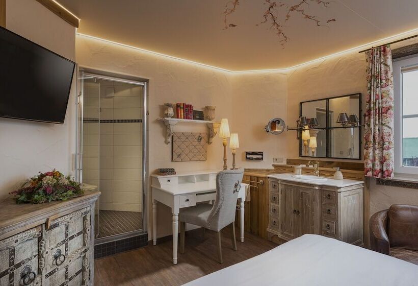 اتاق سوپریور یک تخته, Wellnesshotel Seeschlößchen   Privat  Spa & Naturresort