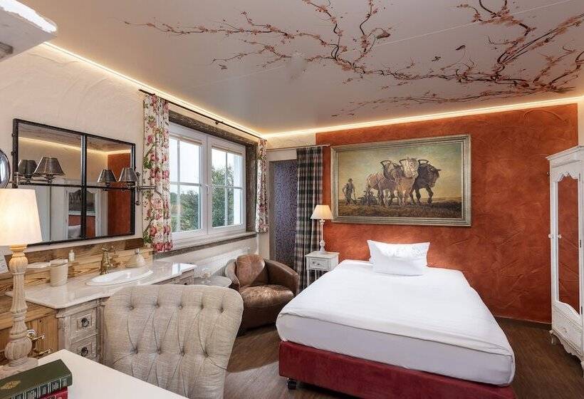 اتاق سوپریور یک تخته, Wellnesshotel Seeschlößchen   Privat  Spa & Naturresort