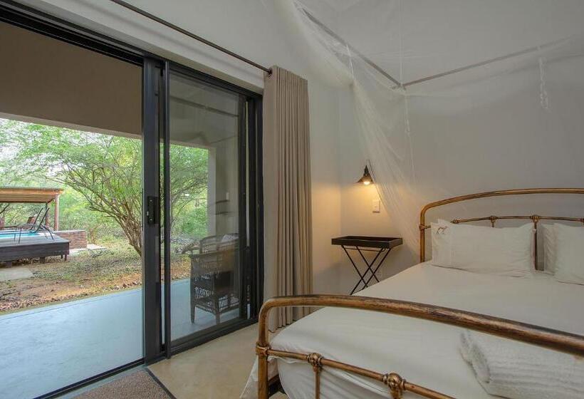 اتاق استاندارد با چشم‌انداز باغ, Thornforest Luxury Bush Lodge
