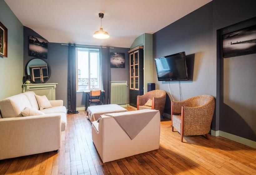 جناح عائلي, Dupain & Dubeurre Appart Hôtel   Parking En Supp