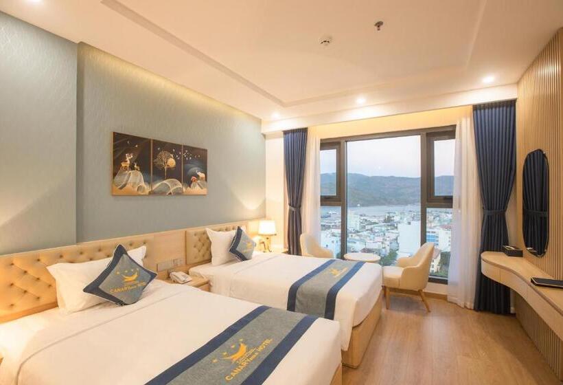 اتاق استاندارد با چشم‌انداز دریا, Canary Gold Hotel Quy Nhơn