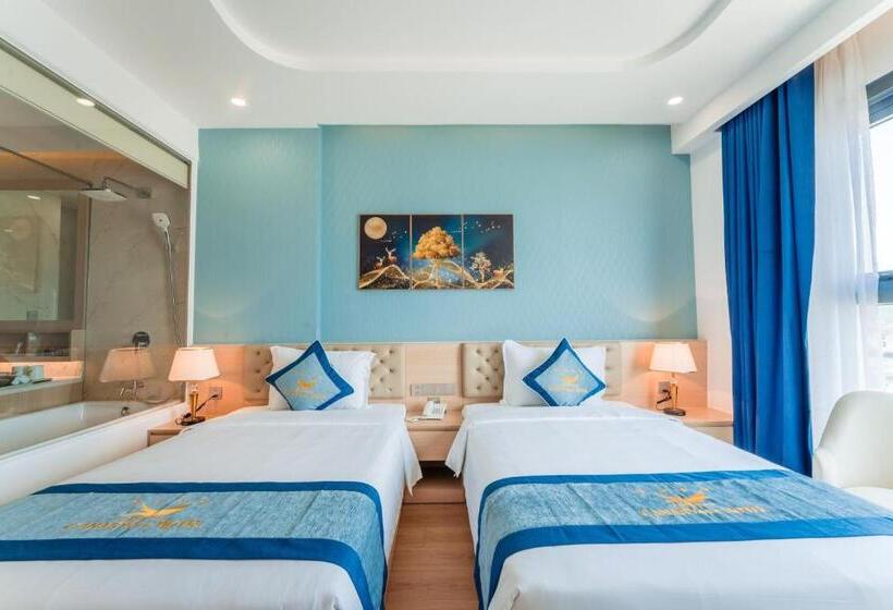 اتاق استاندارد با چشم‌انداز دریا, Canary Gold Hotel Quy Nhơn