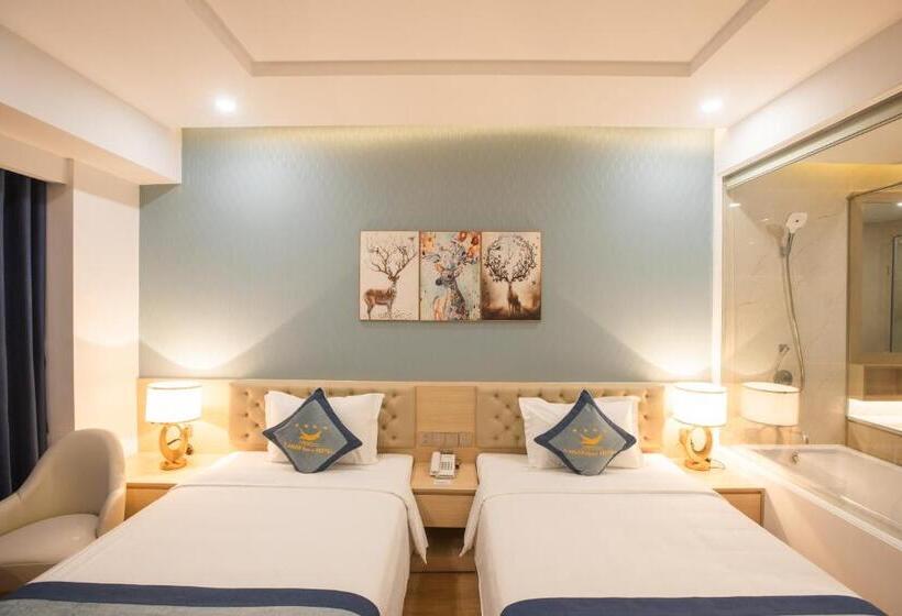 اتاق لوکس با چشم‌انداز دریا, Canary Gold Hotel Quy Nhơn