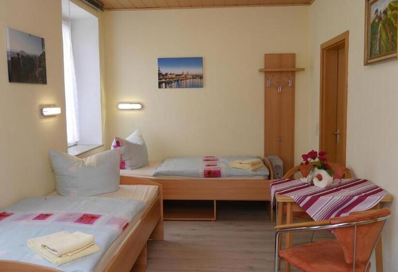 Habitación Economy Individual, Ferienhaus Zur Alten Schule