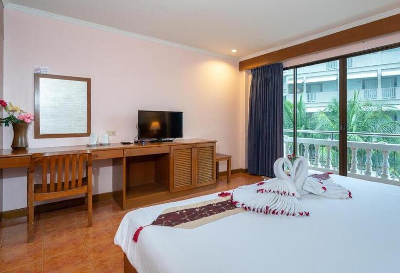 اتاق استاندارد با تخت بزرگ, Patong Central Residence And Apartment