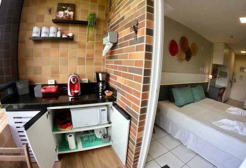 Апартаменты 1 Спальня с Балконом, Gran Lençóis Flat Barreirinhas Apt 509