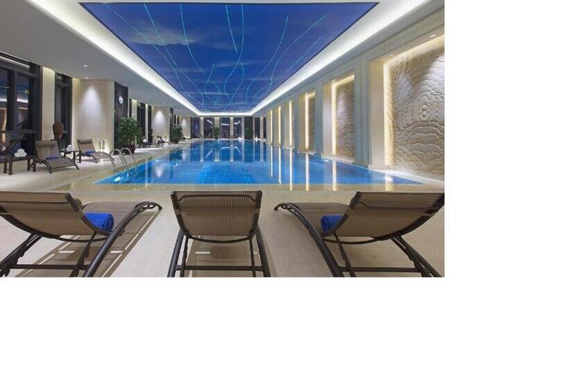 חדר דחוקס עם מיטת קינג, Wanda Vista Tianjin