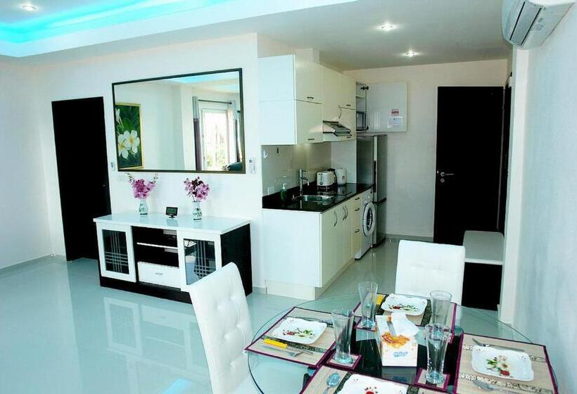 آپارتمان 1 خوابه با چشم‌انداز دریا, Siam Royal Bay Beach Villa And Beachfront Apartments