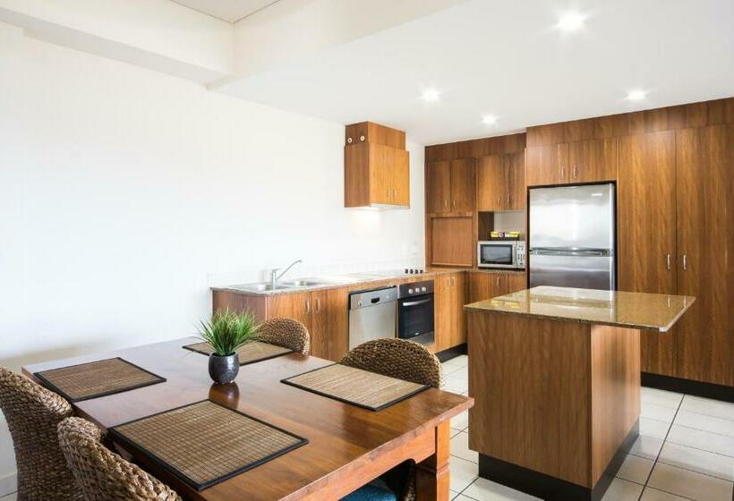 Апартаменты 1 Спальня Вид на Море, Portside Whitsunday Luxury Holiday Apartments