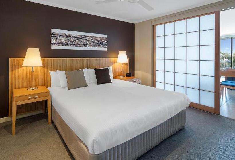 침실 1개 바다 전망 아파트, Oaks Hervey Bay Resort And Spa