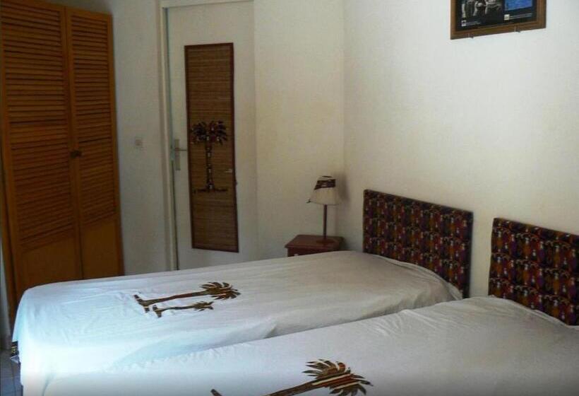 标准房带园景, Diamarek Hotel Sur La Plage