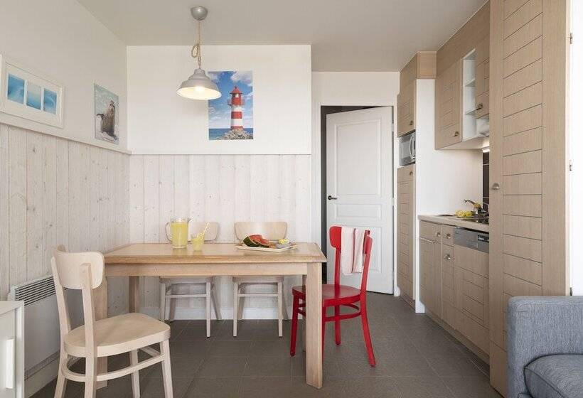 آپارتمان 1 خوابه با چشم‌انداز دریا, Pierre & Vacances Premium Residence De La Plage