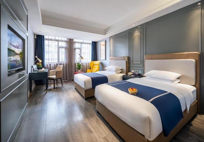 اتاق لوکس, Lanou Hotel Chongqing Hongou Square Wanzhou Guanyinyan